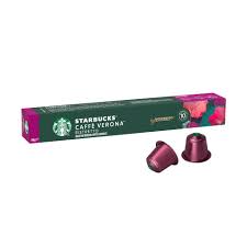 Starbucks cafe verona,Nespresso Coffee Capsules, 10 capsules, Int 10