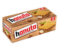 Waffle/ Hanuta/ with chocolate and nuts