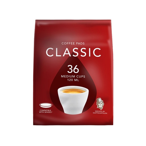 kaffe kapslen Classic 36 Pads