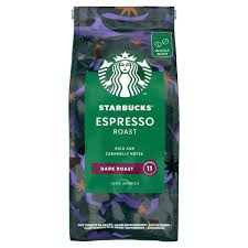 StarBucks Coffee Beans  Espresso Roast, Dark Roast, 200g