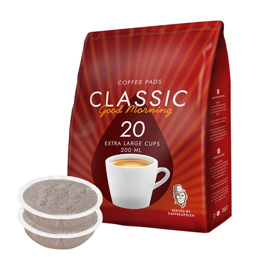 coffee pads classic goodmorning XL  20x