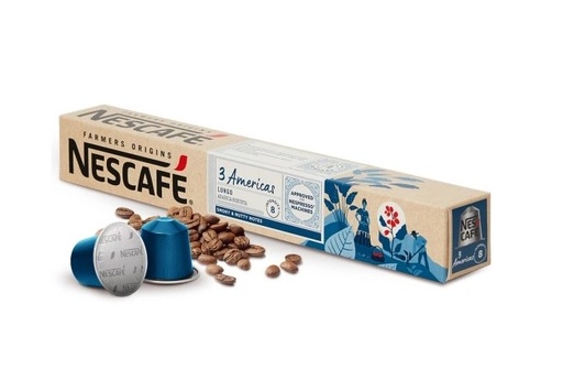 NESCAFE CAPSUL 3 AMERICAS  LUNGOINT.8