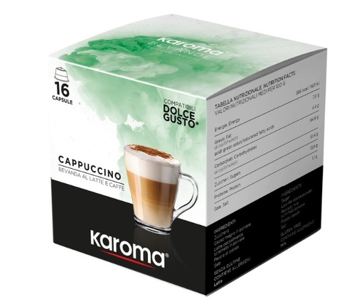 Karoma Cappuccino dolce gusto 16 capsules