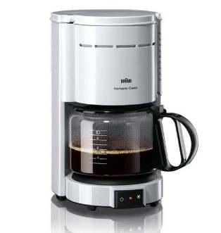 BRAUN KF47.1WH COFFEE MAKER WHITE